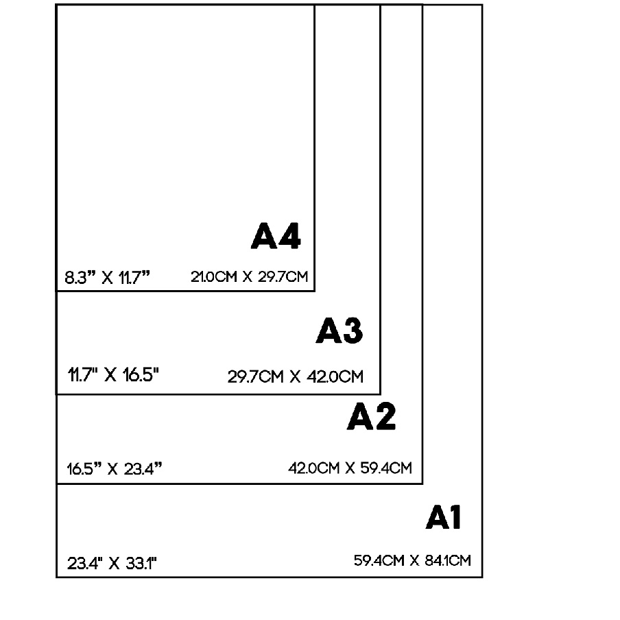 normal printer paper size