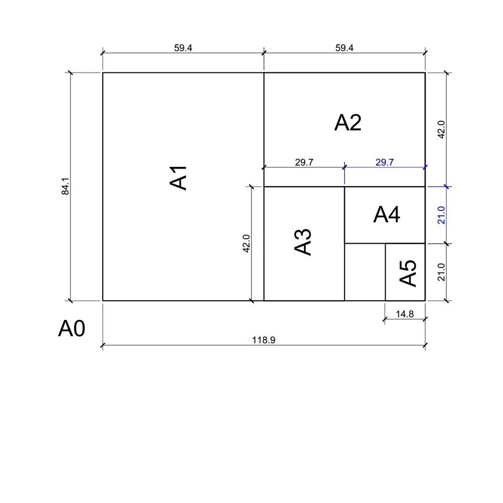 normal printer paper size