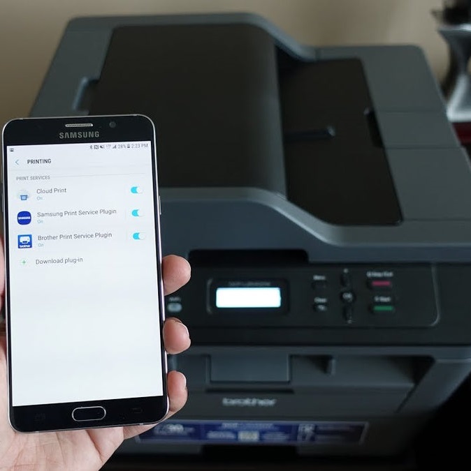 how to connect phone to printer